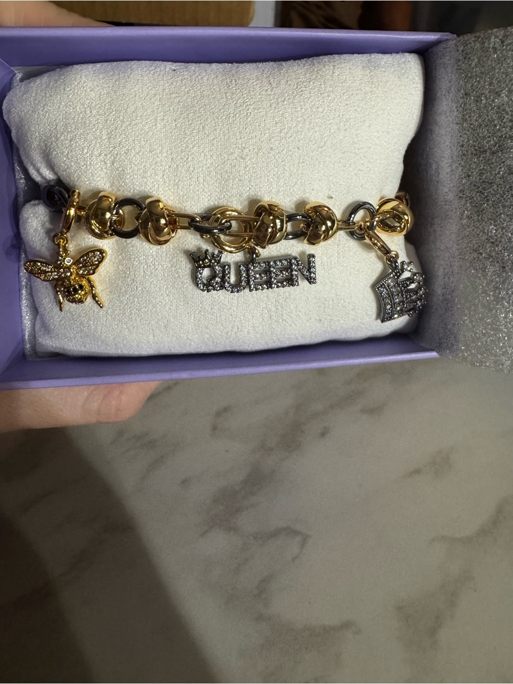 Queen Bee Charmelier Bracelet